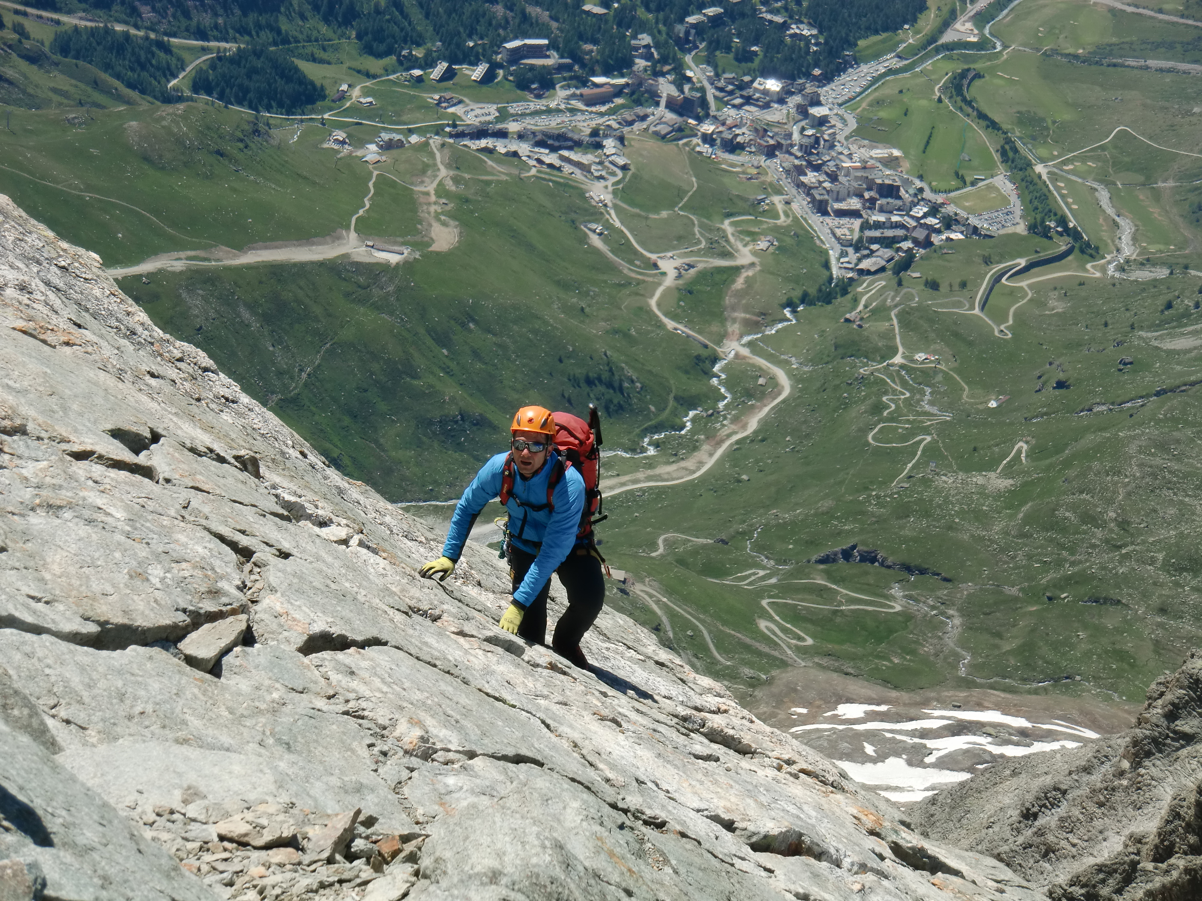 Aufstieg zur Carell-Hütte