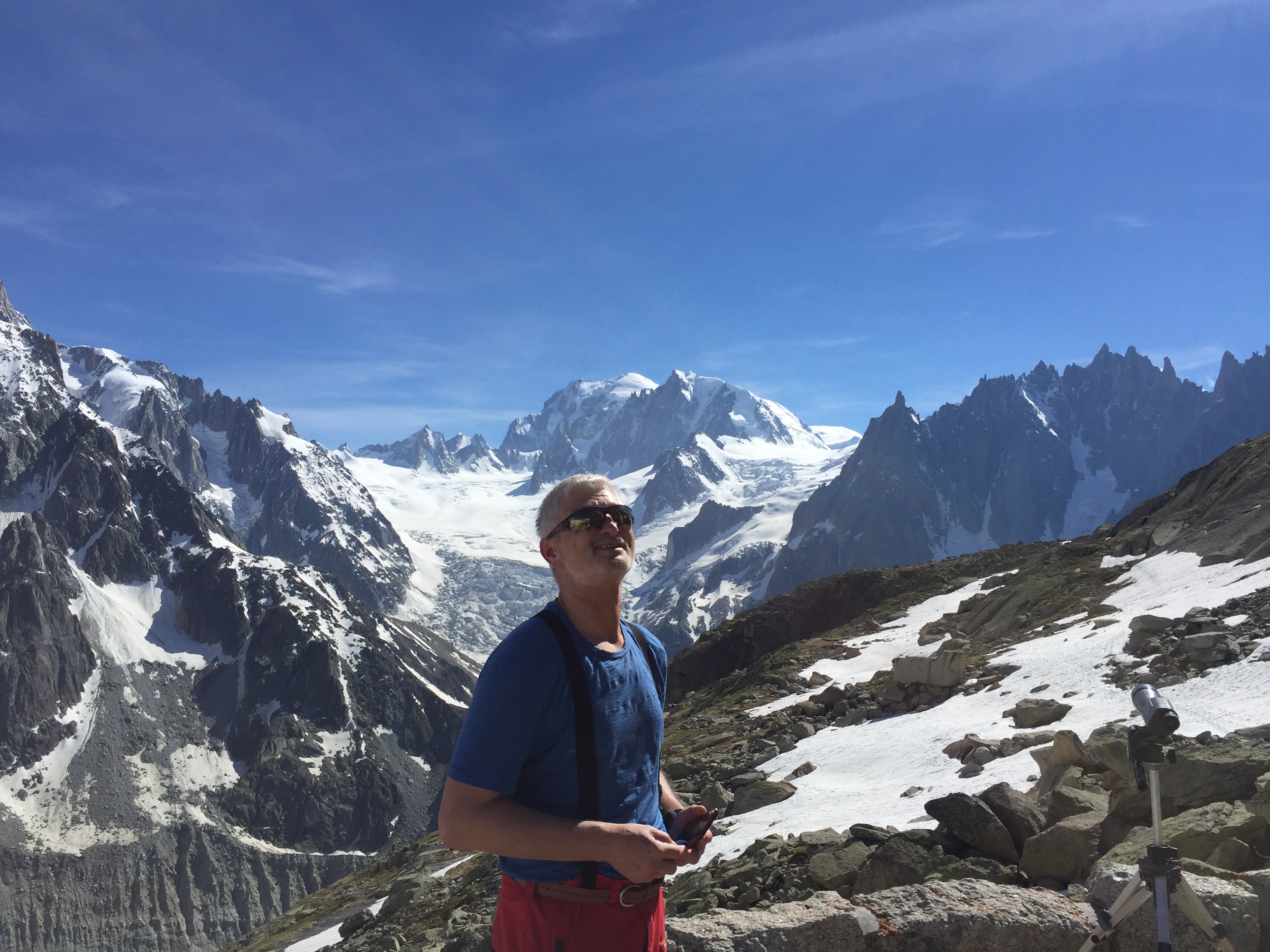 20 Mont Blanc oder weißer Kopf